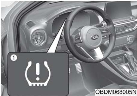 KIA Forte (2018-2021) - SYSTÈME DE SURVEILLANCE DE LA PRESSION DES PNEUS (TYPE B) (SI ÉQUIPÉ) - 1