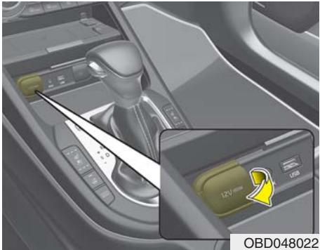 KIA Forte (2018-2021) - Prise de courant (si équipé) - 1