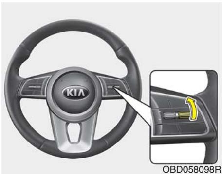 KIA Forte (2018-2021) - Pour augmenter la vitesse définie : - 1