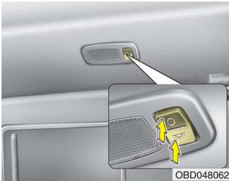 KIA Forte (2018-2021) - Lampe de miroir de courtoisie (si équipé) - 1