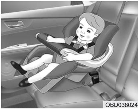 KIA Forte (2018-2021) - Sièges pour enfant faisant face à l'arrière - 1