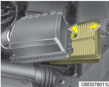 KIA Forte (2018-2021) - Remplacement du filtre - 3