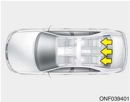 KIA Forte (2018-2021) - Appui-tête (pour siège arrière) - 1