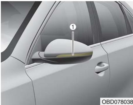 KIA Forte (2018-2021) - Remplacement de l'ampoule des feux de position latéraux (à DEL) - 1