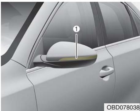 KIA Forte (2018-2021) - Position de l'ampoule (latérale) - 1