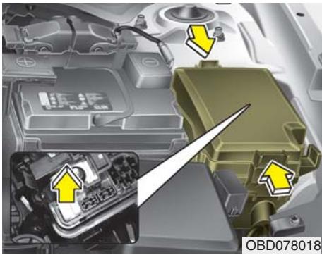 KIA Forte (2018-2021) - Remplacer un fusible sur le panneau intérieur - 2