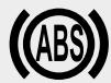 KIA Forte (2018-2021) - Témoin d'avertissement du système de freinage antiblocage (ABS) - 1