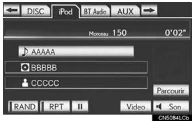LEXUS IS XE20 Phase 2 (2010-2013) - SELECTION DE LA PISTE SOUHAITEE - 1