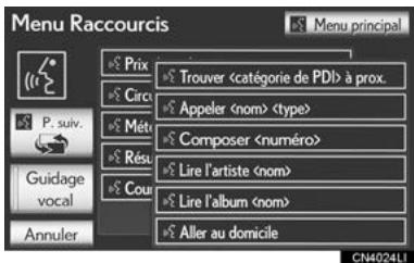 LEXUS IS XE20 Phase 2 (2010-2013) - FONCTIONNEMENT DU SYSTEME DE COMMANDE VOCALE - 1