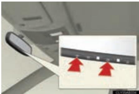 LEXUS IS XE20 Phase 2 (2010-2013) - Réinitialisation de la mémoire de l'émetteur HomeLink® (ensemble des 3 programmations) - 1