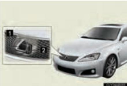 LEXUS IS XE20 Phase 2 (2010-2013) - Capteur radar - 1