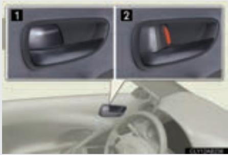 LEXUS IS XE20 Phase 2 (2010-2013) - 1-2. Ouverture, fermeture et verrouillage des portes et du coffre Portes - 2