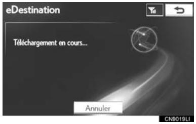 LEXUS IS XE20 Phase 2 (2010-2013) - Appuyez sur "Oui" pour confirmer ou "Non" pour annuler le téléchargement. - 1