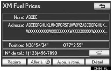 LEXUS IS XE20 Phase 2 (2010-2013) - Appuyez sur "Info." - 2
