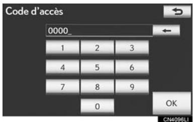 LEXUS IS XE20 Phase 2 (2010-2013) - MODIFICATION DU CODE D'ACCès - 2