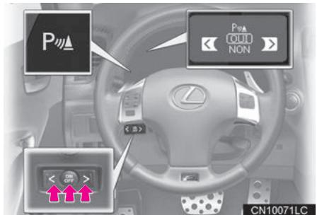 LEXUS IS XE20 Phase 2 (2010-2013) - PARAMÉTRAGE DUMODE D'ASSISTANCE AU STATIONNEMENT INTUITIVE - 1