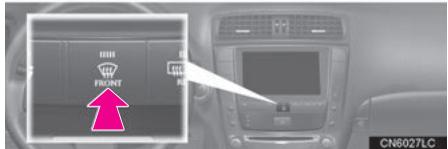 LEXUS IS XE20 Phase 2 (2010-2013) - DÉSEMBUAGE DU PAREBRISE - 2