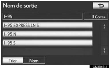 LEXUS IS XE20 Phase 2 (2010-2013) - RECHERCHE PAR "Entrée/ Sortie d'autoroute" - 5