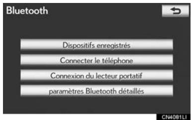 LEXUS IS XE20 Phase 2 (2010-2013) - SELECTIOND'UN TÉLEPHONEBluetooth® - 1