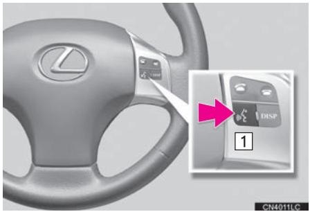 LEXUS IS XE20 Phase 2 (2010-2013) - COMMANDES AU VOLANT DUSYSTEME DE COMMANDE VOCALE - 1