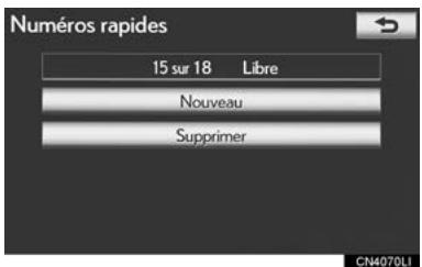 LEXUS IS XE20 Phase 2 (2010-2013) - LA COMPOSITION RAPIDE PEUT ECALEMENT ETRE ENREGISTRée - 8