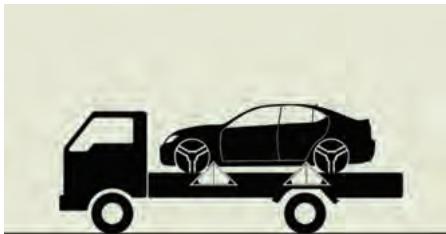 LEXUS IS XE20 Phase 2 (2010-2013) - Utilisation d'une dépanneuse à plateau - 4