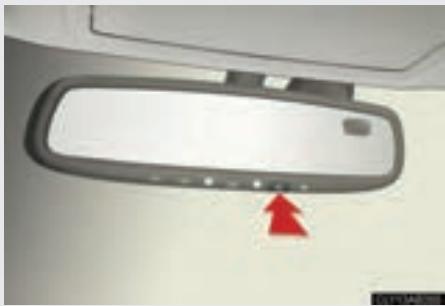 LEXUS IS XE20 Phase 2 (2010-2013) - 1-3. Équipements régibles (sièges, rétroviseurs, volant de direction) Rétroviseur interieur anti-éblouissement - 2