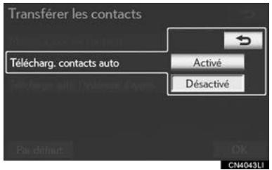 LEXUS IS XE20 Phase 2 (2010-2013) - TRANSFERT D'UN NUMERO DE TÉLEPHONE - 6