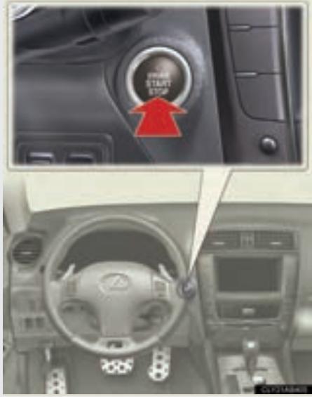 LEXUS IS XE20 Phase 2 (2010-2013) - Démarrage du moteur - 1