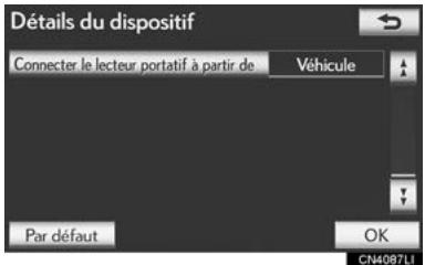 LEXUS IS XE20 Phase 2 (2010-2013) - ■ MODIFICATION DU NOM D'UN DISPOSITIF - 5