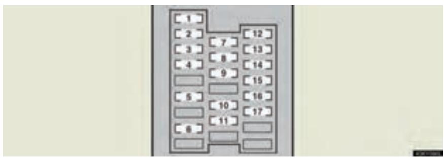 LEXUS IS XE20 Phase 2 (2010-2013) - Compartmentmoteur(typeA) - 3