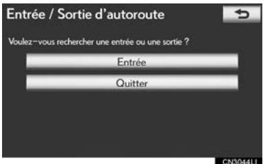 LEXUS IS XE20 Phase 2 (2010-2013) - RECHERCHE PAR "Entrée/ Sortie d'autoroute" - 3