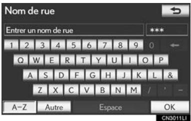 LEXUS IS XE20 Phase 2 (2010-2013) - RECHERCHE PAR L'ADRESSE DE RUE - 3