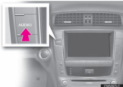 LEXUS IS XE20 Phase 2 (2010-2013) - SELECTION D'UNE STATION DE RADIO - 1
