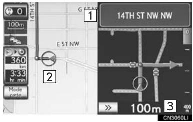 LEXUS IS XE20 Phase 2 (2010-2013) - À L'APPROCHE D'UNE INTERSECTION - 1