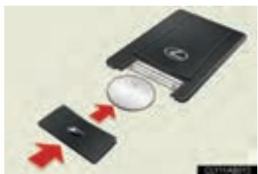 LEXUS IS XE20 Phase 2 (2010-2013) - Carte-clé - 2