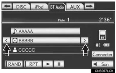 LEXUS IS XE20 Phase 2 (2010-2013) - EN HAUT DEL L'ÉCRAN AUDIO - 1