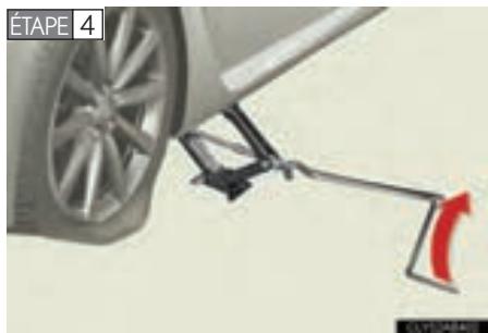 LEXUS IS XE20 Phase 2 (2010-2013) - Remplacement d'une roue crevee - 4