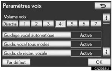 LEXUS IS XE20 Phase 2 (2010-2013) - VOLUME DE LA VOIX - 1
