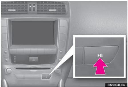 LEXUS IS XE20 Phase 2 (2010-2013) - DÉSACTIVATION DU SON ET MISE SUR PAUSE DU SYSTème - 1