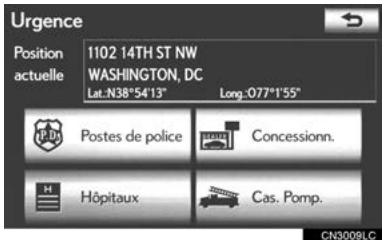 LEXUS IS XE20 Phase 2 (2010-2013) - RECHERCHEDE DESTINATION PAR "Urgence" - 1