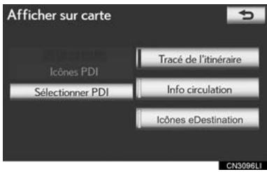 LEXUS IS XE20 Phase 2 (2010-2013) - DÉBUT DE L'ENREGISTREMENT DU TRACÉ D'ITINÉRAIRE - 2