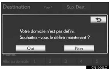 LEXUS IS XE20 Phase 2 (2010-2013) - Appuyez sur "Oui". - 1