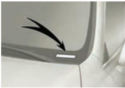 LEXUS IS XE20 Phase 2 (2010-2013) - Numéro d'identification du vehicule - 1