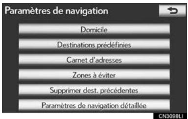 LEXUS IS XE20 Phase 2 (2010-2013) - SUPPRESSION DES DESTINATIONS PRÉCÉDENTES - 1