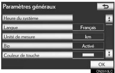 LEXUS IS XE20 Phase 2 (2010-2013) - UNITE DE MESURE - 1