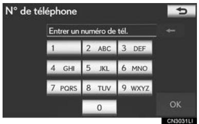 LEXUS IS XE20 Phase 2 (2010-2013) - RECHERCHE PAR "N° de téléphone" - 1