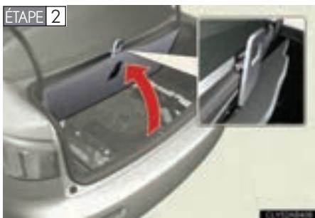 LEXUS IS XE20 Phase 2 (2010-2013) - Accès à la roue de secours - 2