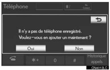 LEXUS IS XE20 Phase 2 (2010-2013) - ENREGISTREMENT D'UN TÉLÉPHONE Bluetooth® - 2