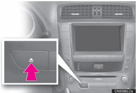 LEXUS IS XE20 Phase 2 (2010-2013) - ÉJECTION D'UN DISQUE - 1